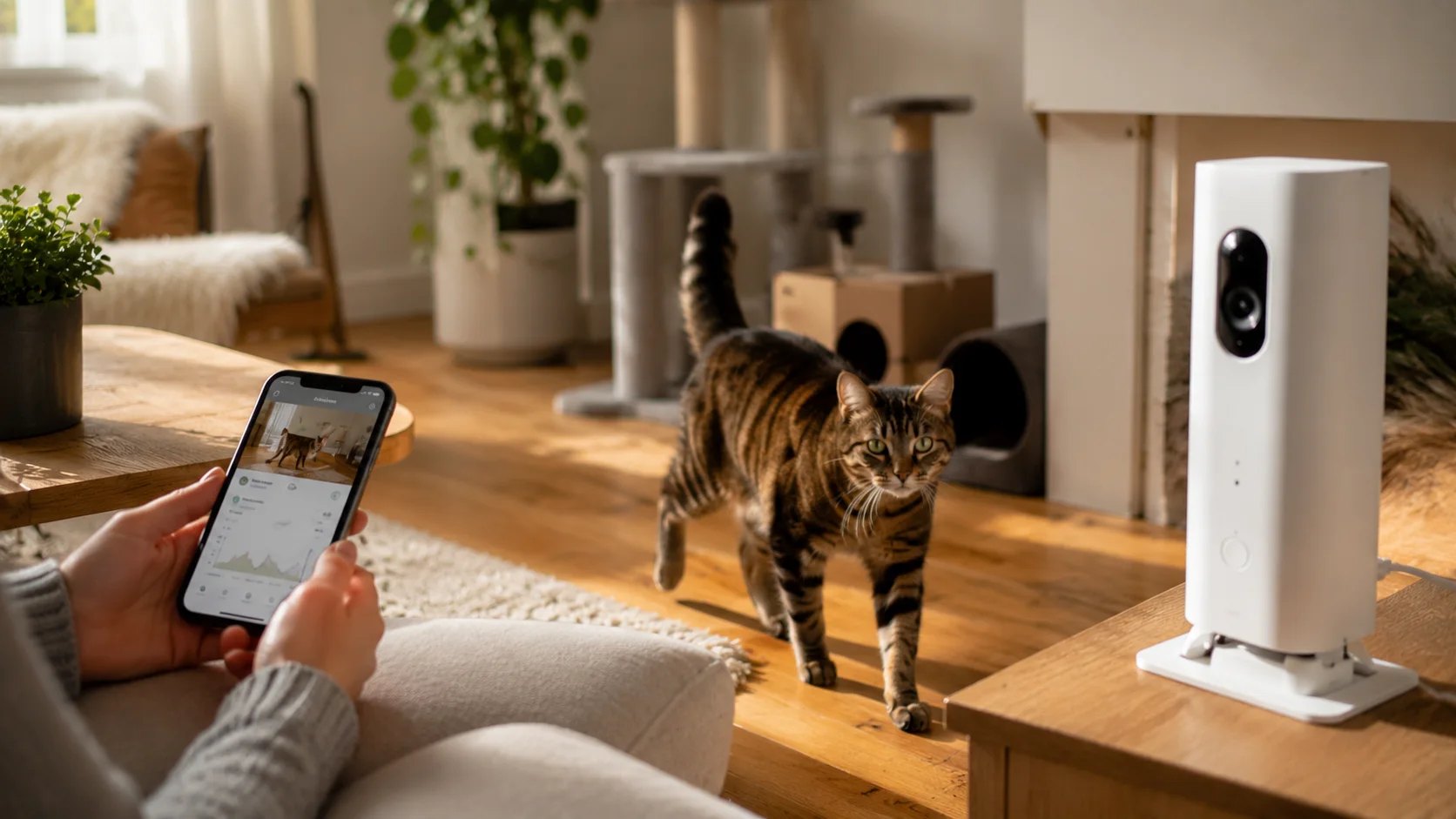 Katze und KI: Erste smarte Geräte zur Verhaltensanalyse im Test