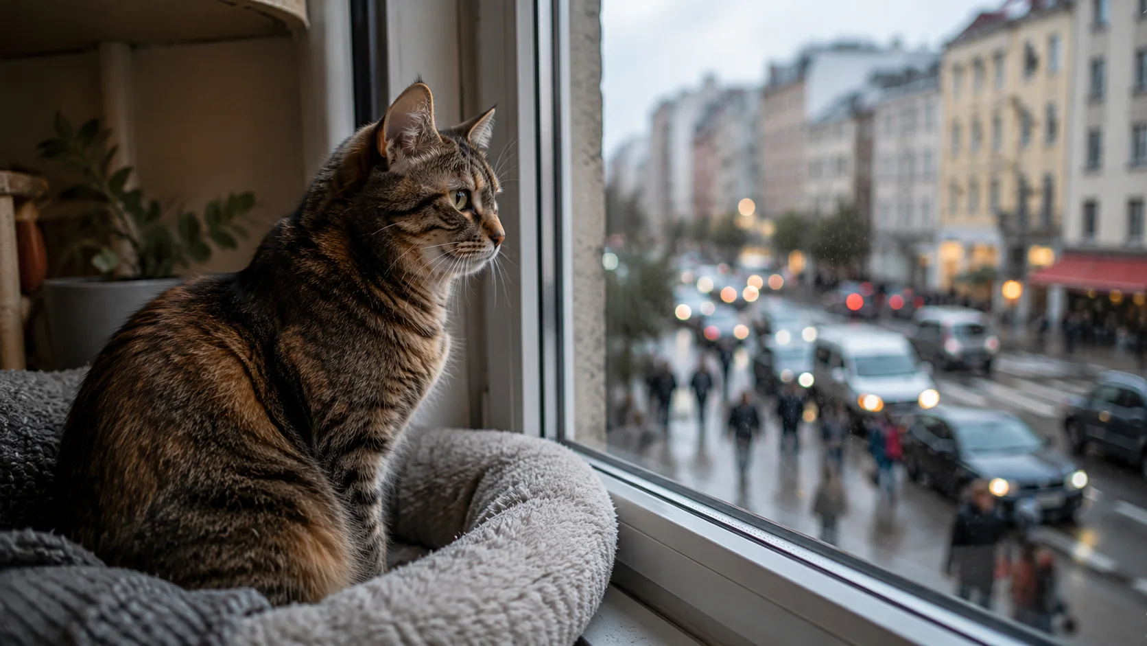 Katze und Stadtstress 2026: Wie Lärm und Reize Katzen belasten