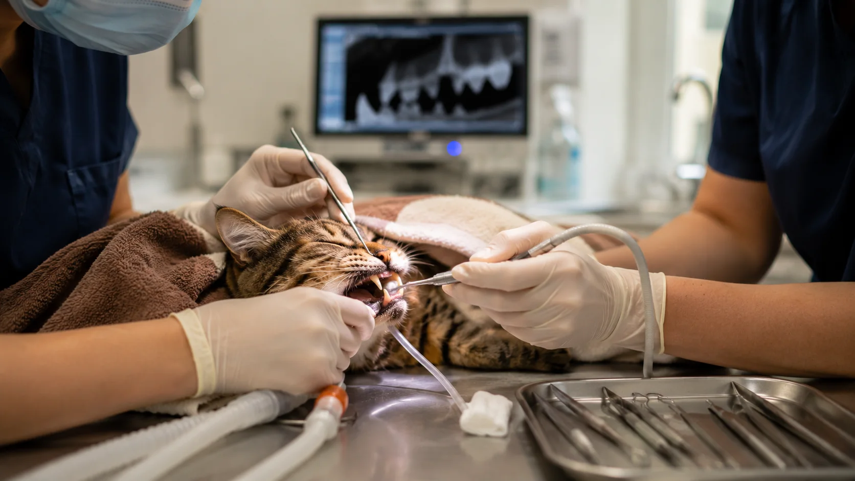 Katzen-Zahnbehandlung: Kosten, Ablauf und Nachsorge erklärt