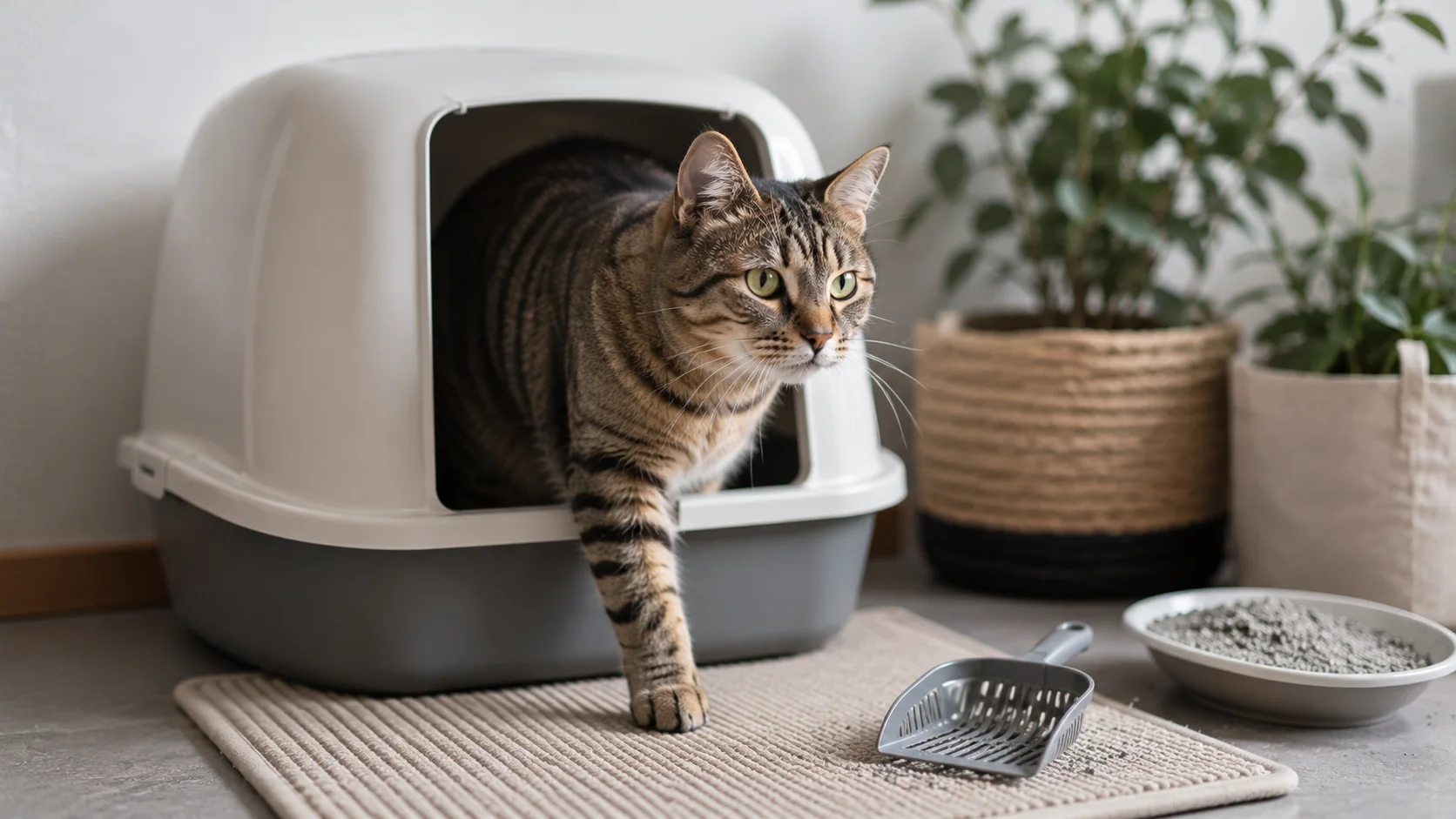 Katzenstreu und Klimaschutz: Warum mineralische Streu ein Problem ist