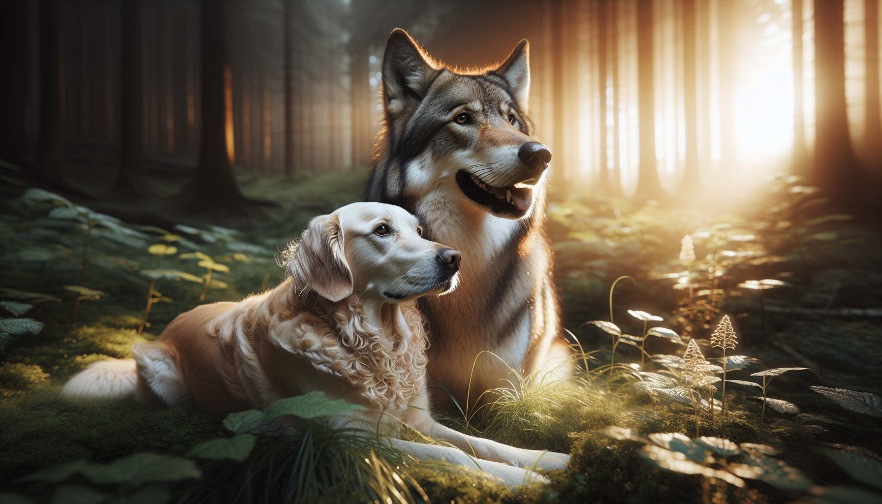 Hund und Wolf: Was uns der Vergleich über Sozialverhalten verrät